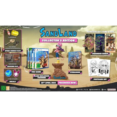 offerta a tempo: sand land collector ps5 — 7% da 139,99 € a 130,24 €