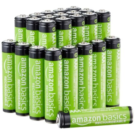offerta a tempo: amazon basics confezione da 24 batterie aaa nimh performance ricaricabili — 15% da 15,78 € a 13,41 €