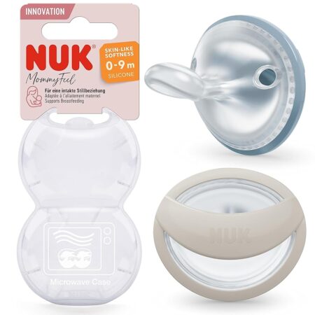 offerta a tempo: nuk ciuccio mommyfeel | per una relazione intatta di allattamento | silicone senza bpa | 0 — 36% da 12,90 € a 8,25 €