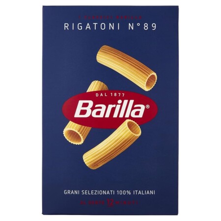 offerta a tempo: barilla pasta rigatoni 500gr. — 39% da 1,14 € a 0,69 €