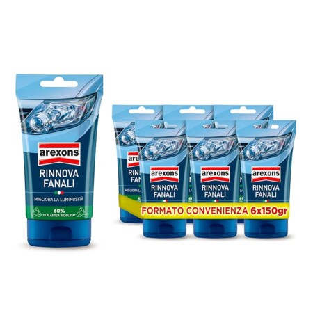 offerta a tempo: arexons rinnova fanali auto 6 pezzi — 45% da 30,64 € a 16,98 €
