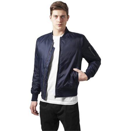 offerta a tempo: urban classics basic bomber jacket, giacca uomo — 30% da 59,90 € a 41,99 €