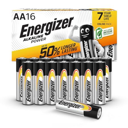 offerta a tempo: energizer alkaline power pile aa (pacco da 16) — 15% da 10,99 € a 9,34 €