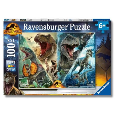 offerta a tempo: ravensburger puzzles xxl jurassic world | puzzle 6 anni in su | puzzle 100 pezzi — 24% da 11,13 € a 8,49 €