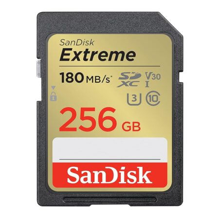 offerta a tempo: sandisk 256gb extreme scheda sdxc + rescuepro deluxe fino a 180 mb/s uhs — 33% da 59,82 € a 39,99 €