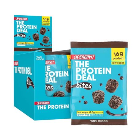 offerta a tempo: enervit, the protein deal bites con cioccolato fondente — 30% da 28,00 € a 19,70 €