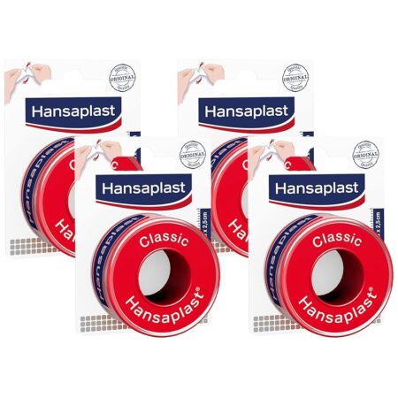 offerta a tempo: hansaplast classic cerotto su rocchetto per il fissaggio di bende e compresse — 18% da 15,16 € a 12,48 €