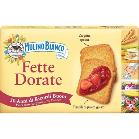 offerta a tempo: mulino bianco fette biscottate dorate, 630 g — 38% da 2,45 € a 1,51 €