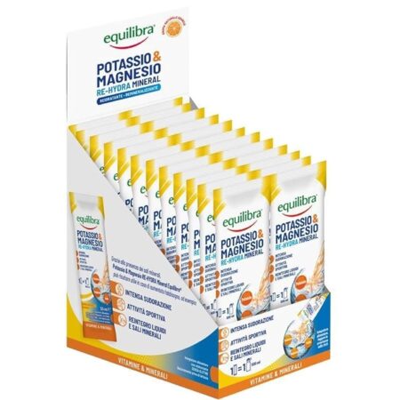 offerta a tempo: equilibra integratori alimentari potassio e magnesio 24 stick liquidi — 25% da 24,99 € a 18,74 €