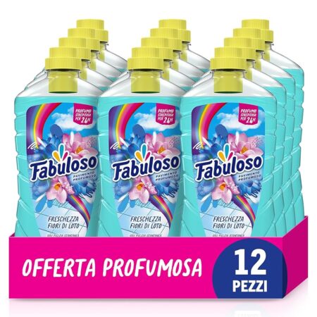 offerta a tempo: fabuloso detersivo pavimenti fiori di loto 950ml, detergente multiuso — 20% da 23,88 € a 19,08 €