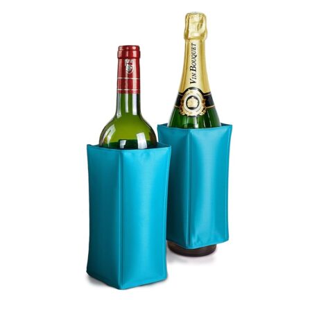 offerta a tempo: vin bouquet vb fie 172 raffreddatore per bottiglie regolabile con fascia elastica blu — 15% da 9,30 € a 7,93 €
