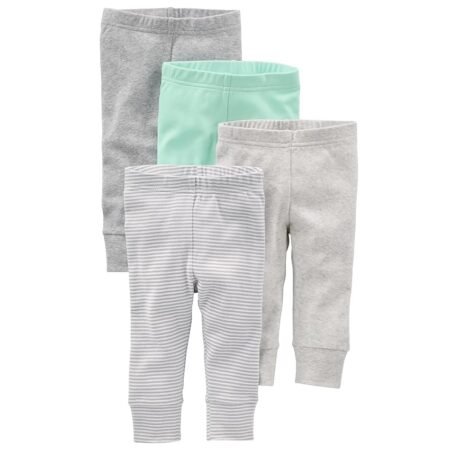 offerta a tempo: simple joys by carter's 4 pack neutral pant infant and toddler — 36% da 22,49 € a 14,32 €