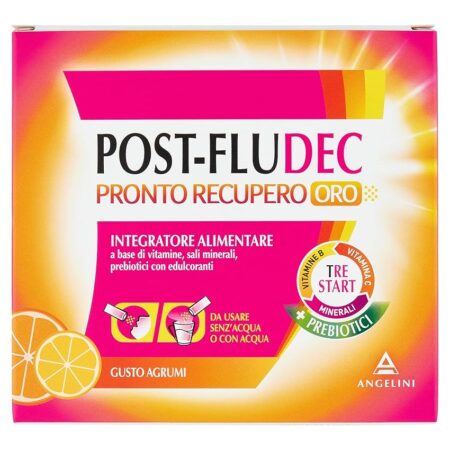 offerta a tempo: angelini postfludec agrumi 12 bustine — 47% da 12,90 € a 6,86 €