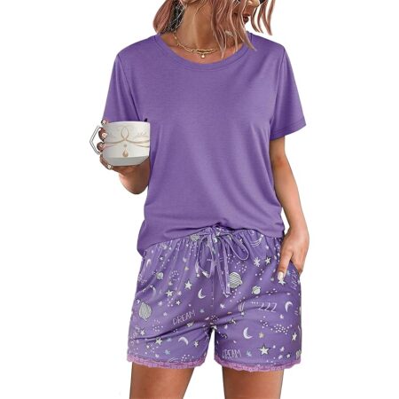 offerta a tempo: pigiama completo da donna ?️tutte le taglie sono scontate! — 45% da 17,99 € a 9,89 €