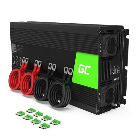offerta a tempo: green cell® 2000w/4000w 24v 220v/230v onda pura inverter invertitore di tensione fotovoltaico — 9% da 216,18 € a 196,64 €