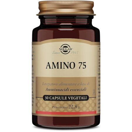offerta a tempo: solgar amino 75, 30 capsule vegetali — 21% da 29,20 € a 23,13 €