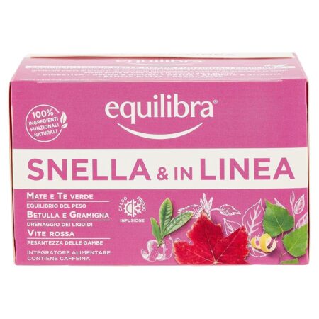 offerta a tempo: equilibra integratori alimentari tisana snella e in linea 15 filtri — 33% da 2,99 € a 1,99 €