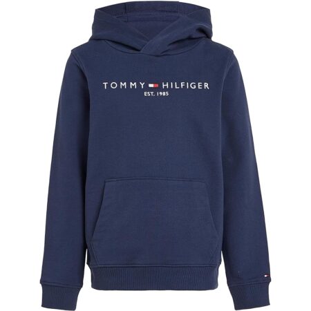 offerta a tempo: tommy hilfiger bambini unisex felpa essential hoodie con cappuccio — 14% da 59,90 € a 51,30 €