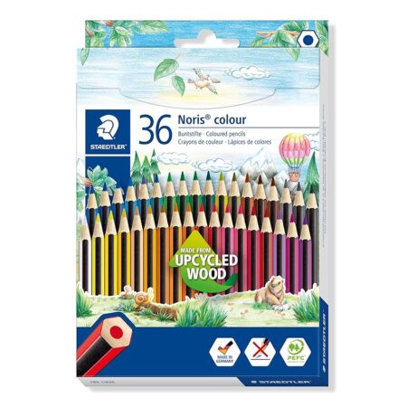 offerta a tempo: staedtler noris 185 cd36 matite ecologiche, scatola da 36 matite colorate assortite — 17% da 12,25 € a 10,16 €