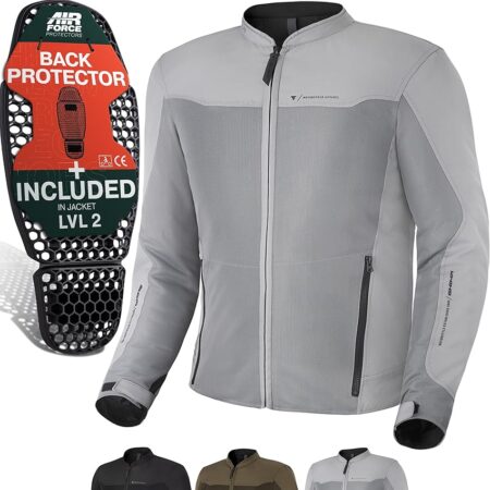 offerta a tempo: shima openair giacca moto uomo leggera e traspirante giubbotto moto uomo estiva — 14% da 119,99 € a 103,69 €