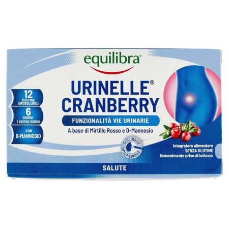 offerta a tempo: equilibra integratori alimentari, urinelle cranberry — 30% da 6,99 € a 4,90 €