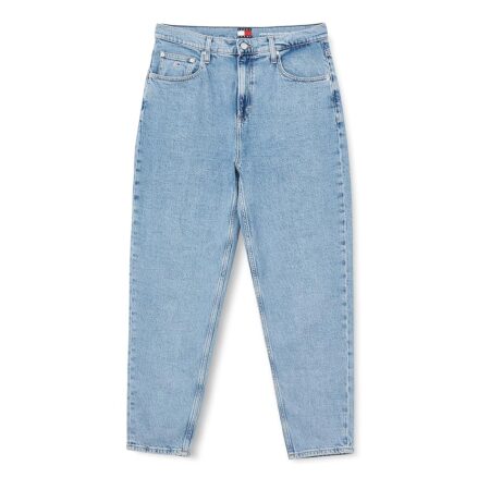 offerta a tempo: tommy jeans mom jean uhr tpr ai4116dw0dw21392 affusolato, denim (denim light) — 35% da 99,90 € a 64,47 €