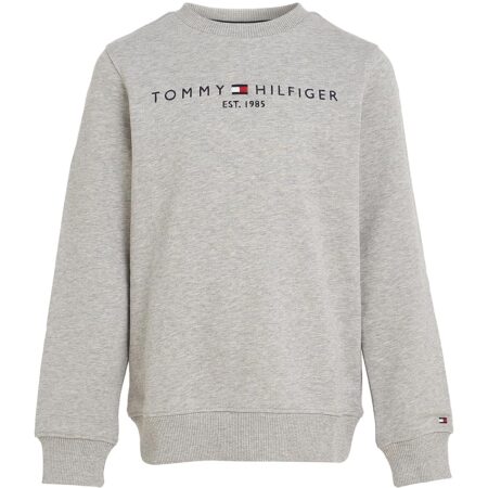 offerta a tempo: tommy hilfiger bambini unisex felpa essential sweatshirt senza cappuccio — 26% da 64,90 € a 47,90 €
