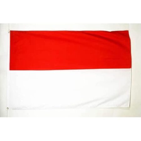 offerta a tempo: bandiera monaco 250x150cm gran bandiera monegasca 150 x 250 cm — 24% da 25,00 € a 18,99 €