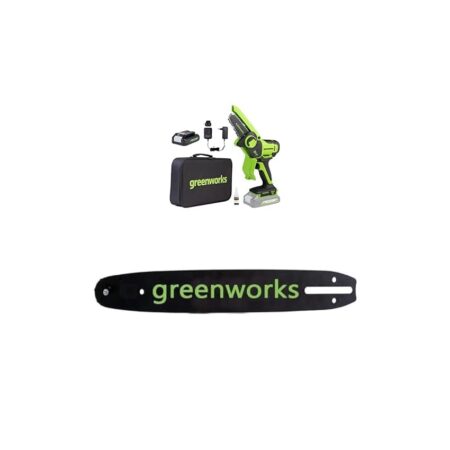 offerta a tempo: greenworks 24v mini motosega 10cm a batteria senza filo alimentata da una batteria — 20% da 174,98 € a 139,99 €