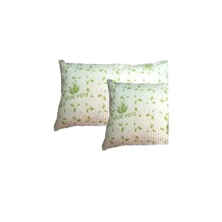 offerta a tempo: luga coppia federe per cuscini copriguanciale letto trapuntate con cerniera aloe vera — 10% da 9,99 € a 8,99 €