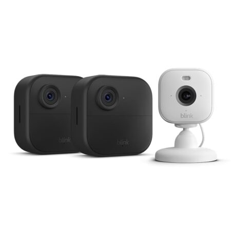 offerta a tempo: blink set di 5 telecamere intelligenti compatibili con alexa — 63% da 189,98 € a 69,49 €