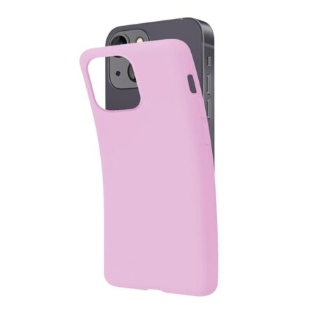 offerta a tempo: sbs cover per iphone 14 rosa light pink pantone 516 c, custodia morbida e flessibile antigraffio — 10% da 5,33 € a 4,80 €