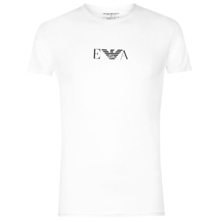offerta a tempo: emporio armani essential monogram 2 pack t shirt with crew neck — 9% da 65,00 € a 59,00 €