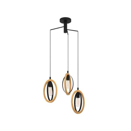 offerta a tempo: eglo lampada a sospensione con 3 punti luce — 61% da 149,00 € a 58,80 €