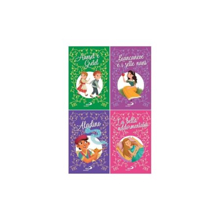 offerta a tempo: hansel e gretel biancaneve e i sette nani aladino la bella addormentata nel bosco. ediz. a colori — 5% da 4,00 € a 3,80 €