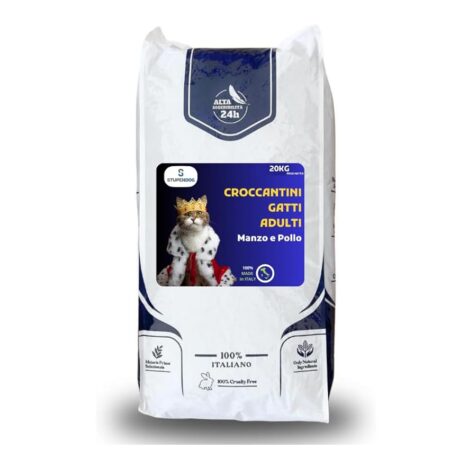 offerta a tempo: stupendog stupencat per gatti 20 kg crocchette gatto adulto manzo e pollo — 5% da 55,90 € a 53,10 €