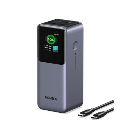 offerta a tempo: ugreen nexode power bank 20000mah 130w, batteria portatile ricarica rapida pd 3.0 — 37% da 89,99 € a 56,99 €