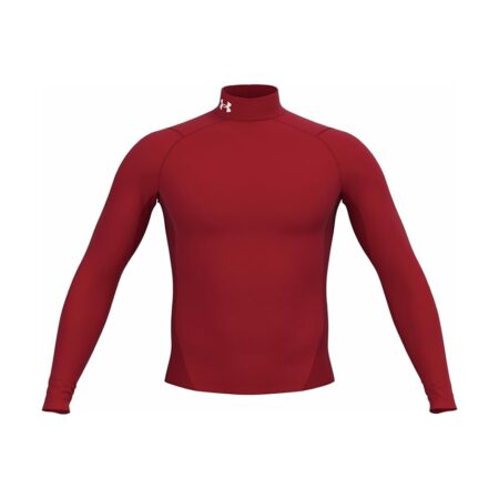 offerta a tempo: under armour uomo coldgear armour comp mock, maglia manica lunga in tessuto a doppio — 32% da 55,00 € a 37,33 €
