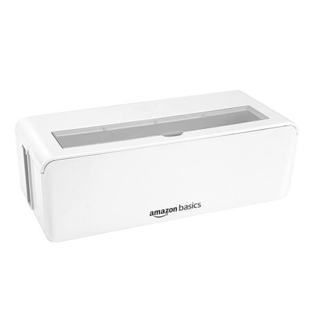 offerta a tempo: amazon basics scatola portacavi per nascondere e organizzare i cavi — 35% da 24,92 € a 16,14 €
