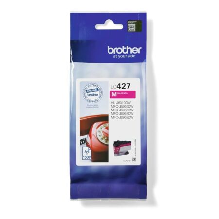 offerta a tempo: brother lc427m cartuccia inkjet originale, fino a 1500 pagine — 26% da 41,15 € a 30,25 €