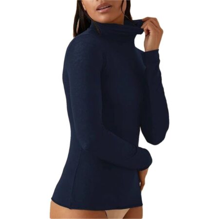 offerta a tempo: jadea maglia donna dolcevita manica lunga in modal e cashmere — 40% da 29,90 € a 17,97 €