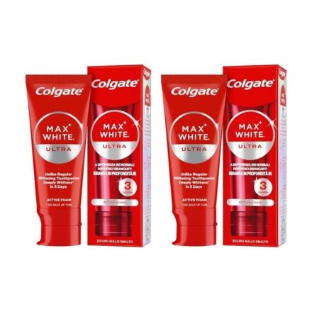 offerta a tempo: colgate dentifricio sbiancante max white ultra active foam 50 ml i denti più bianchi — 53% da 11,98 € a 5,59 €