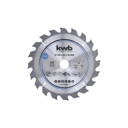 offerta a tempo: kwb 584557 lama per seghe circolari per trucioli, legno/legno duro — 11% da 12,92 € a 11,56 €