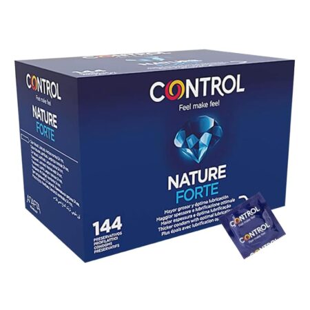 offerta a tempo: control nature forte preservativi extra resistenti in gomma 144 profilattici — 27% da 46,00 € a 33,60 €