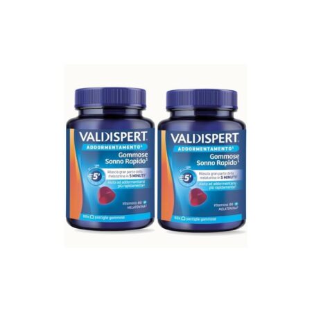 offerta a tempo: valdispert gommose sonno rapido, 120 pastiglie gommose per dormire con melatonina e vitamina b6 — 28% da 32,25 € a 23,17 €