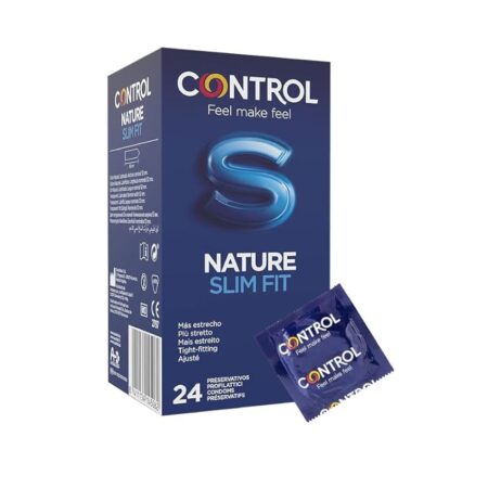 offerta a tempo: control nature slimfit preservativi ergonomici e aderenti 24 profilattici — 28% da 29,00 € a 20,88 €