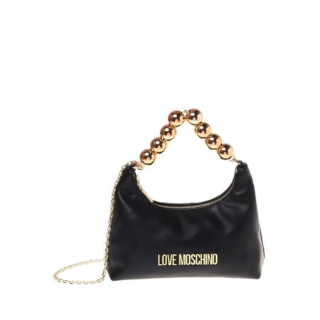 offerta a tempo: love moschino borsa pu nero — 62% da 170,00 € a 65,20 €