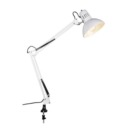offerta a tempo: trio leuchten trio 5029010 01 lampada a morsetto da tavolo, 58 cm — 23% da 25,23 € a 19,49 €