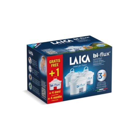 offerta a tempo: laica 4 filtri per caraffa dacqua — 37% da 21,90 € a 13,90 €