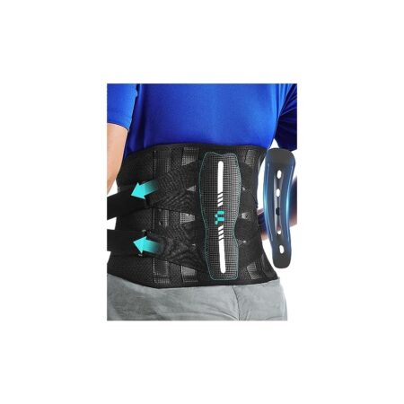 offerta a tempo: fitomo fascia lombare supporto schiena con supporto ergonomico e stecche in fibra di carbonio — 26% da 42,99 € a 31,99 €